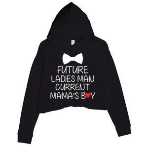 Future Ladies Current Mamas Cute Gift Crop Fleece Hoodie