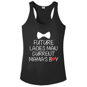 Future Ladies Current Mamas Cute Gift Ladies PosiCharge Competitor Racerback Tank