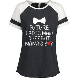 Future Ladies Current Mamas Cute Gift Enza Ladies Jersey Colorblock Tee