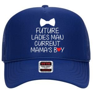 Future Ladies Current Mamas Cute Gift High Crown Mesh Back Trucker Hat