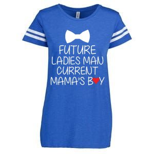 Future Ladies Current Mamas Cute Gift Enza Ladies Jersey Football T-Shirt