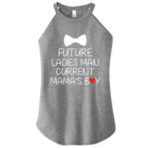 Future Ladies Current Mamas Cute Gift Women's Perfect Tri Rocker Tank