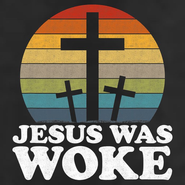Funny Liberal Christian Democrat Jesus Was Woke Hat