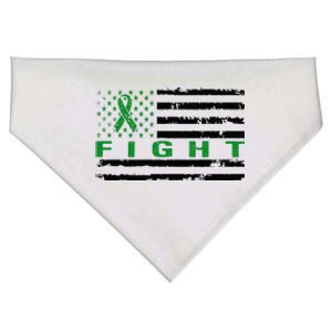 Fight Liver Cancer Awareness T USA-Made Doggie Bandana