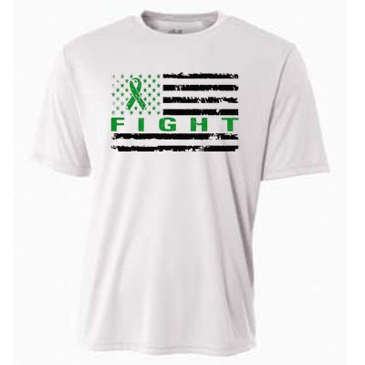 Fight Liver Cancer Awareness T Cooling Performance Crew T-Shirt