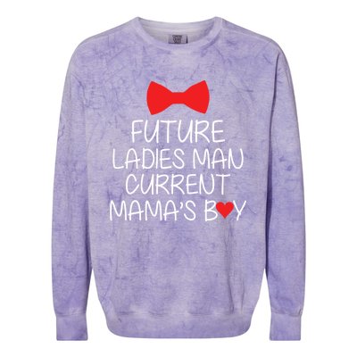 Future Ladies Current Mamas Meaningful Gift Colorblast Crewneck Sweatshirt