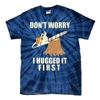 Funny Lumberjack Chainsaw Logging Arborist Gift Men Women Tie-Dye T-Shirt