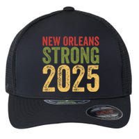 Funny Louisiana Culture T Vintag We Stand Nola Strong Flexfit Unipanel Trucker Cap