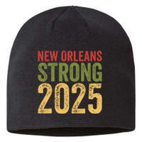 Funny Louisiana Culture T Vintag We Stand Nola Strong Sustainable Beanie