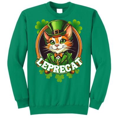 Funny Leprechaun Cat Leprecat St Patricks Day Sweatshirt