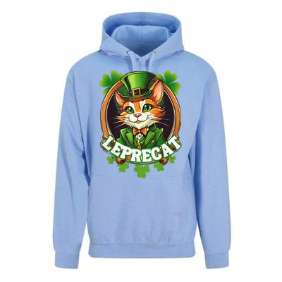 Funny Leprechaun Cat Leprecat St Patricks Day Unisex Surf Hoodie