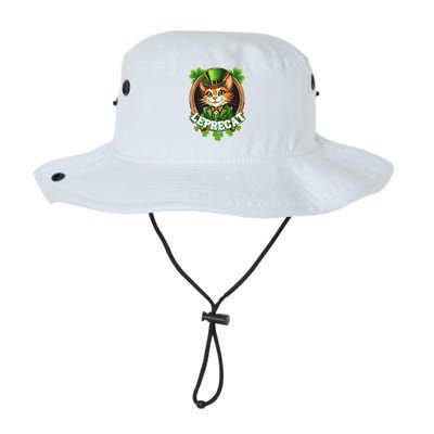 Funny Leprechaun Cat Leprecat St Patricks Day Legacy Cool Fit Booney Bucket Hat