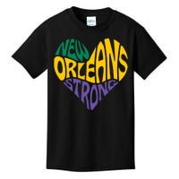 Funny Louisiana Culture T Vintag We Stand Nola Strong Kids T-Shirt