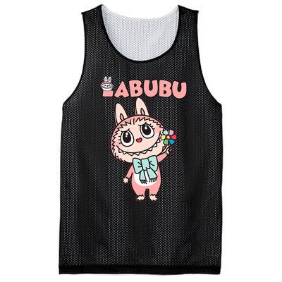 Funny Labubu Cute Labubu The Monsters Mesh Reversible Basketball Jersey Tank