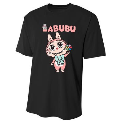 Funny Labubu Cute Labubu The Monsters Performance Sprint T-Shirt