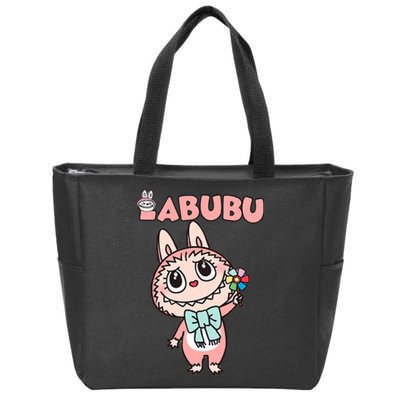 Funny Labubu Cute Labubu The Monsters Zip Tote Bag