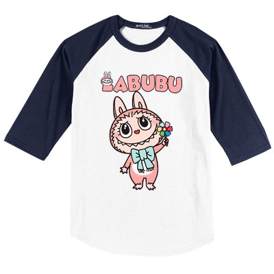 Funny Labubu Cute Labubu The Monsters Baseball Sleeve Shirt