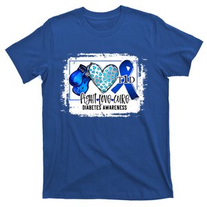 Fight Love Cure Ribbon Diabetes Awareness Gift T-Shirt