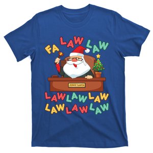 Funny Lawyer Christmas Santa Hat Fa Law Quote Holiday Cute Gift T-Shirt