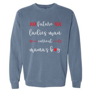 Future Ladies Current Mamas Valentines Day Gift Cool Gift Garment-Dyed Sweatshirt