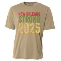 Funny Louisiana Culture T Vintag We Stand Nola Strong Appare Cooling Performance Crew T-Shirt