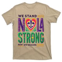 Funny Louisiana Culture T Vintag We Stand Nola Strong Appare T-Shirt