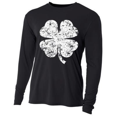 Four Leaf Clover Irish Pride St Patrick's Day Cooling Performance Long Sleeve Crew