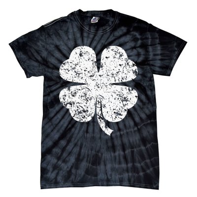 Four Leaf Clover Irish Pride St Patrick's Day Tie-Dye T-Shirt