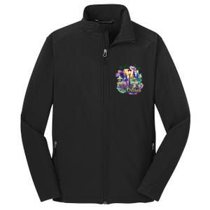 Funny Louisiana Culture We Stand Nola Strongnew Orleans Core Soft Shell Jacket