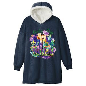 Funny Louisiana Culture We Stand Nola Strongnew Orleans Hooded Wearable Blanket