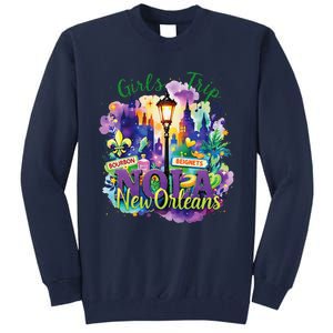 Funny Louisiana Culture We Stand Nola Strongnew Orleans Tall Sweatshirt