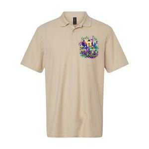 Funny Louisiana Culture We Stand Nola Strongnew Orleans Softstyle Adult Sport Polo