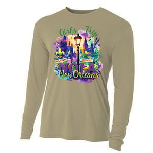 Funny Louisiana Culture We Stand Nola Strongnew Orleans Cooling Performance Long Sleeve Crew