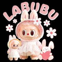Funny Labubu Cute Labubu The Monsters Meme 16 in Basic Backpack