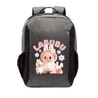 Funny Labubu Cute Labubu The Monsters Meme Vector Backpack