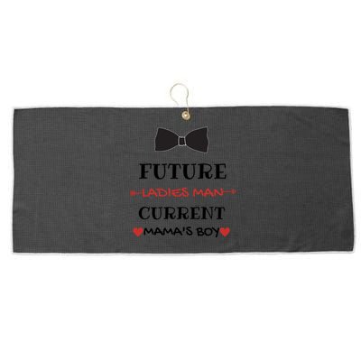 Future Ladies Current Mamas Valentines Day Outfit Cool Gift Large Microfiber Waffle Golf Towel