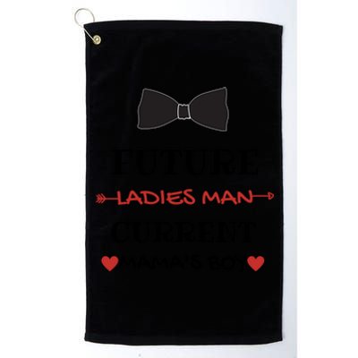 Future Ladies Current Mamas Valentines Day Outfit Cool Gift Platinum Collection Golf Towel