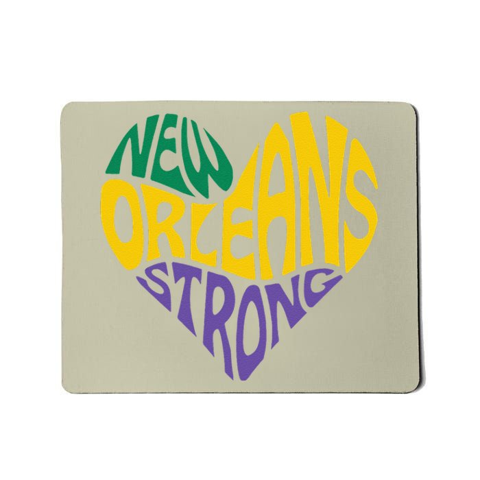 Funny Louisiana Culture T Vintag We Stand Nola Strong Appare Mousepad