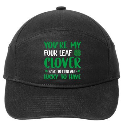 Four Leaf Clover Ireland Irish Proud St.Patrick's Day 7-Panel Snapback Hat