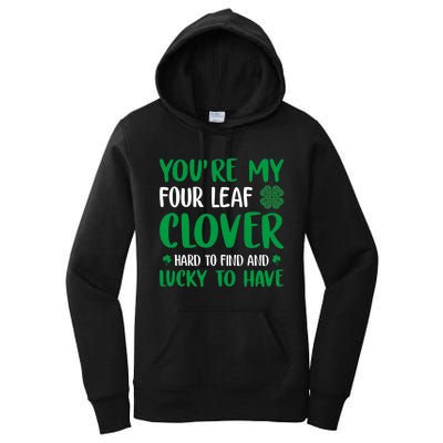 Four Leaf Clover Ireland Irish Proud St.Patrick's Day Women's Pullover Hoodie