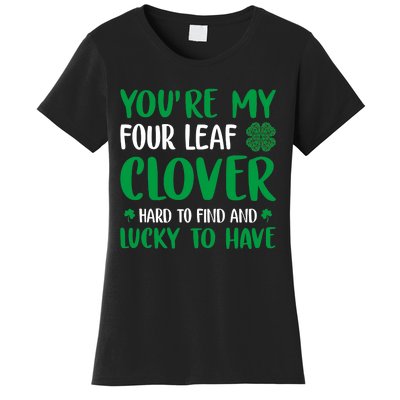 Four Leaf Clover Ireland Irish Proud St.Patrick's Day Women's T-Shirt