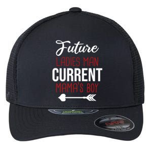 Future Ladies Current Mama's Great Gift Funny Funny Gift Flexfit Unipanel Trucker Cap