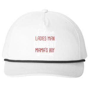 Future Ladies Current Mama's Great Gift Funny Funny Gift Snapback Five-Panel Rope Hat