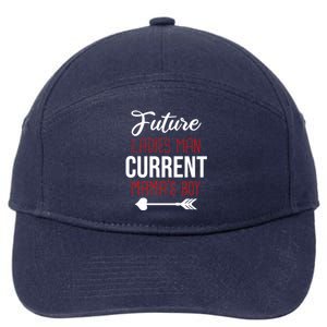 Future Ladies Current Mama's Great Gift Funny Funny Gift 7-Panel Snapback Hat