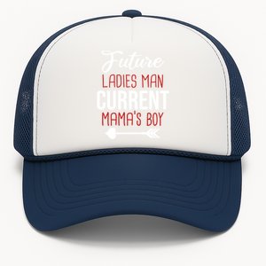 Future Ladies Current Mama's Great Gift Funny Funny Gift Trucker Hat