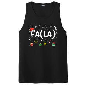 FA (LA)8 Christmas Santa Fa La Math Teacher  PosiCharge Competitor Tank