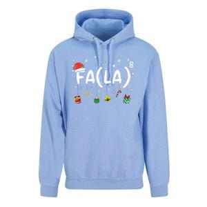 FA (LA)8 Christmas Santa Fa La Math Teacher  Unisex Surf Hoodie