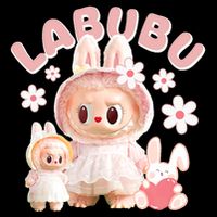 Funny Labubu Cute Labubu The Monsters Meme 16 in Basic Backpack