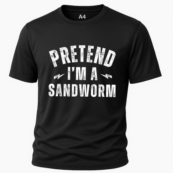 Funny Lazy Costume Last Minute Pretend IM A Sandworm Performance Shirt