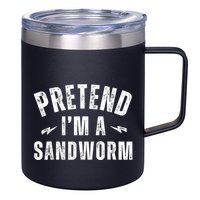 Funny Lazy Costume Last Minute Pretend IM A Sandworm 12oz Stainless Steel Coffee Mug
